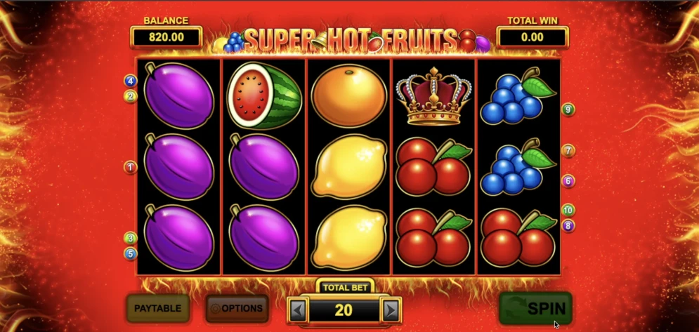 Super Hot Fruits Slot